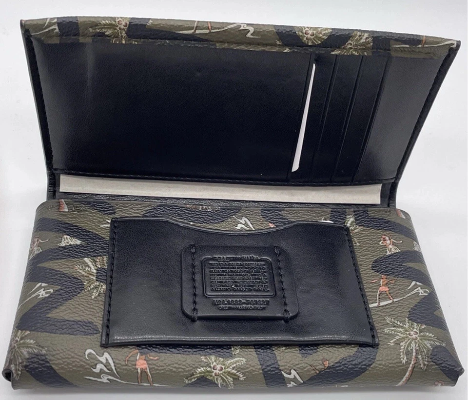 Coach Keith Haring Green Hula Dance Print Universal Phone Case F67627 - Image 3 of 4