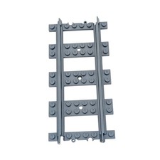 LEGO voie droite gris foncé train 53401 rail véhicule ville gare