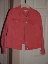 New Directions Denim Jacket Size P L