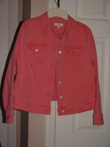 New Directions Denim Jacket Size P L | eBay