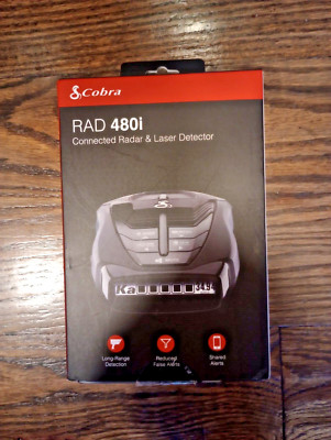 Cobra RAD 480i Radar/Laser Detector Updateable IVT VOICE OLED BLUETOOTH