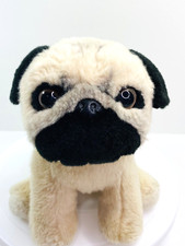 Gund 4061045 Doug Pug 8" Plush Realistic Fawn Puppy Dog Stuffed Animal