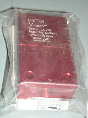 1030 VacTrap, 1030VT-2 PRODUCTOS DE VACÍO PIAB, nuevo stock antiguo - Imagen 2 de 3