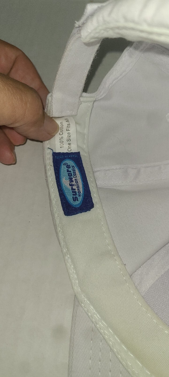 Hawaii Pineapple Adjustable Strapback Hat White w… - image 5