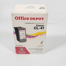 Office Depot Brand - Ink Cartridge Canon CL-41 Tri-Color 