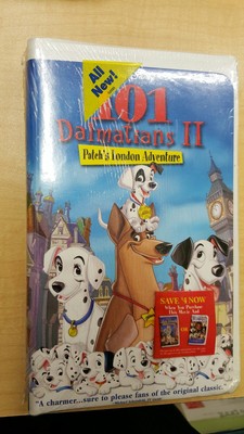 101 Dalmatians Ii Patch S London Adventure Vhs 2003 Walt Disney New Sealed 786936164916 Ebay