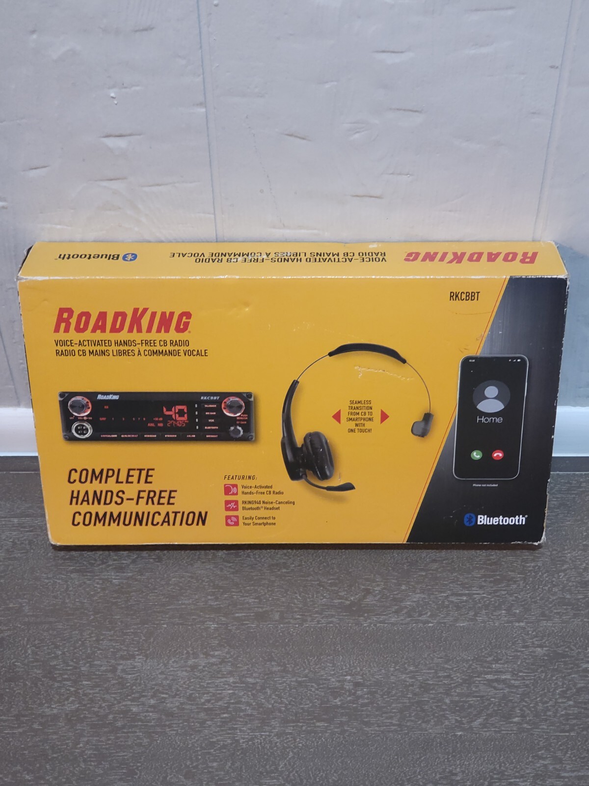 RoadKing Bluetooth CB RADIO HandsFree Voice Activated Headset eBay