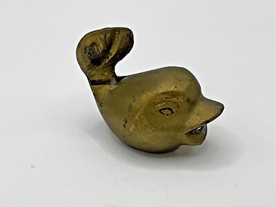 1984 Enesco Imports Corp Made in Taiwan Metal Fish