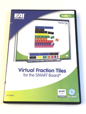 EAI Education Virtual Fraction Tiles Counters for the SMART Board Mac 502987