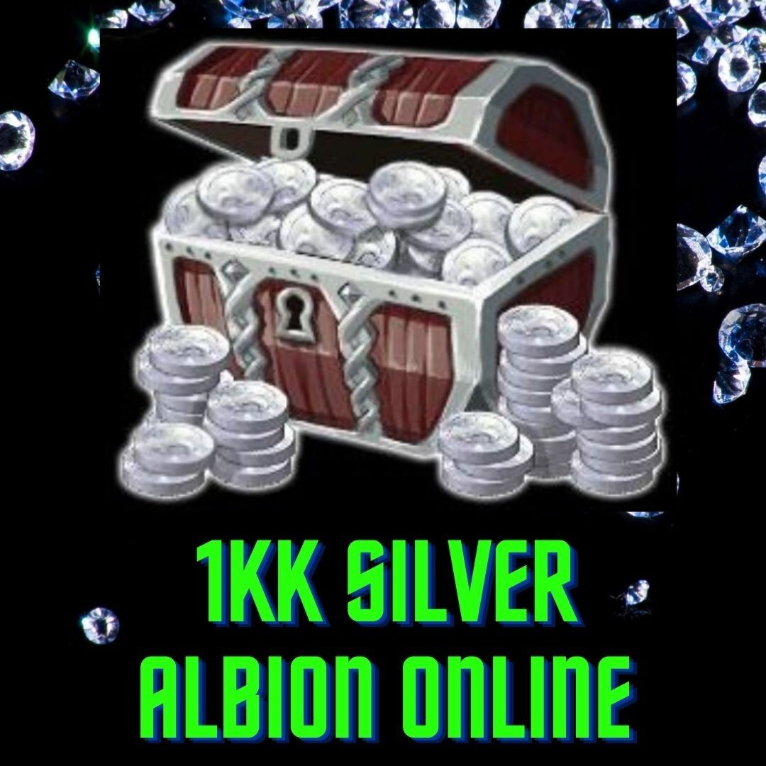 Albion Online 1 KK (1.000.000) SILVER East and West Fast Delivery