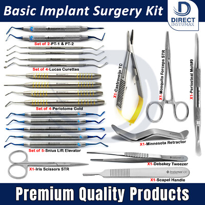 Basic Dental Implant Gingival Recession Surgery Kit Surgical ...