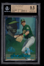 1997 FLAIR SHOWCASE ROW 1 LEGACY #112 SCOTT BROSIUS #/100 BGS 9.5 GEM MINT POP 1