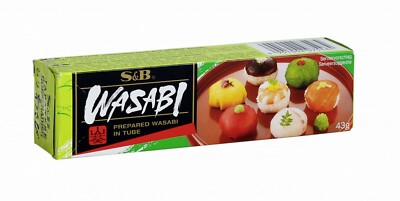 [ 43g ] S&B Wasabi Paste (Kren, Meerrettich Paste mit japan Wasabi)