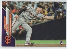 2020 Topps Update MEIJER PURPLE #U-197 Zach Green SAN FRANCISCO GIANTS RC 24