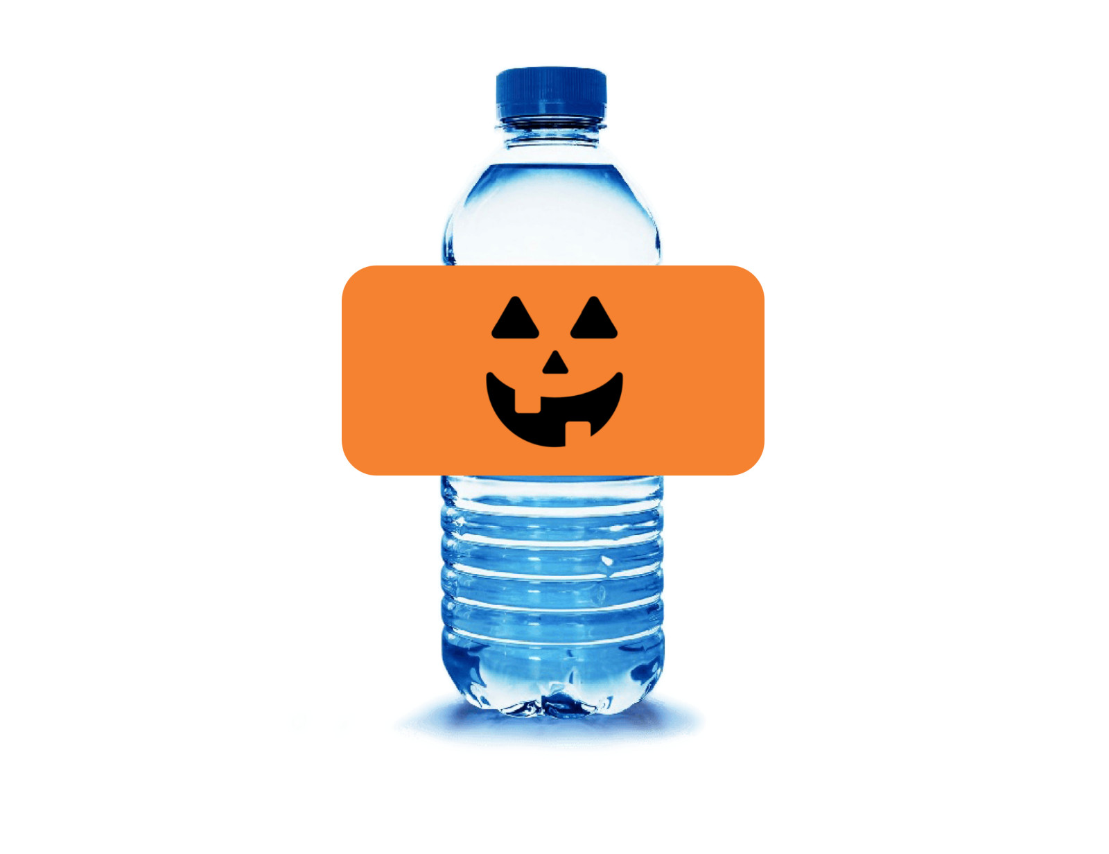 10 Halloween water bottle labels, stickers, wraps party decorations