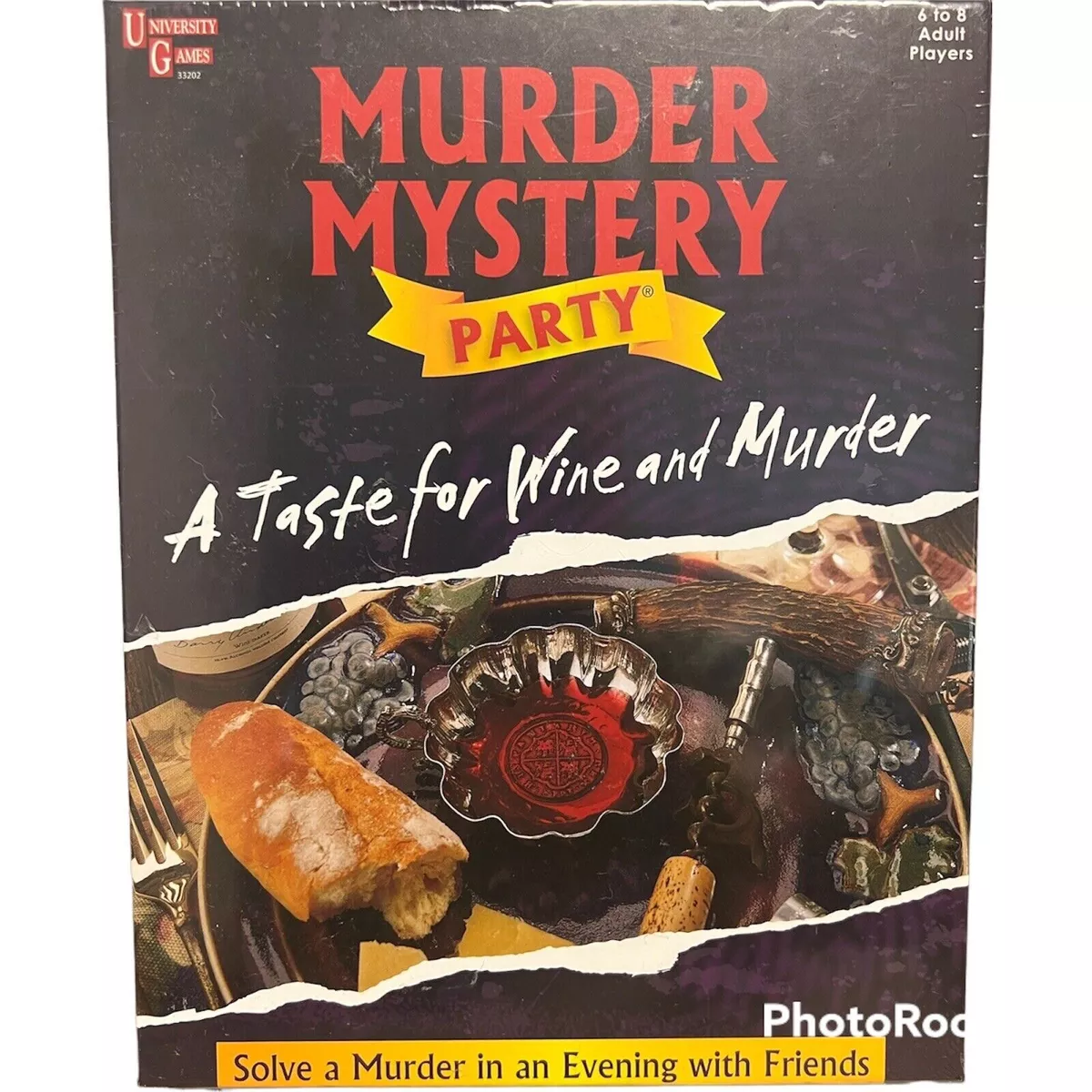 Murder Mystery Party - Taste for Wine & Murder by University Games