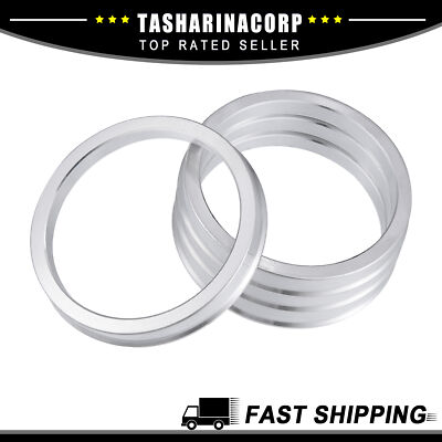 Anelli Centratici In Lega Di Alluminio - 4 Pezzi, OD 72.6mm ID 66.9mm Per Auto - Foto 3