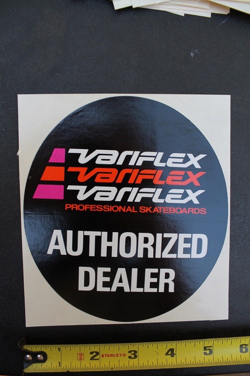 Variflex Skateboards Authorized Dealer 70's Z54A Vintage