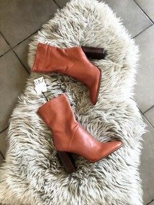 zara orange boots