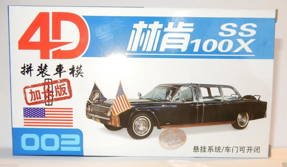 MODEL 4D Kit Ho 1/87 Limousine Presidenziale 001 002 003 004 005 006 007 008 - Immagine 2 di 4