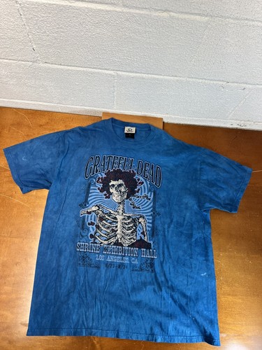 Vintage Grateful Dead Shirt Men XL Tie 