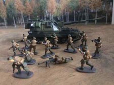Homemade 1/72 Modern Russian Special Forces 12pcs/Set Finished Colored Model