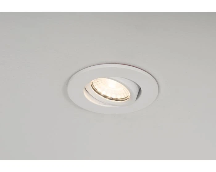 Pack of 10 Tiltable Dimmable LED 4000K Downlights 8.8W IP65