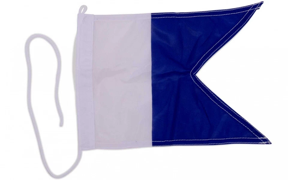Internationales Flaggenalphabet 40-teilig Signalflagge Flagge Boot Schiff Wimpel - Bild 3 von 3