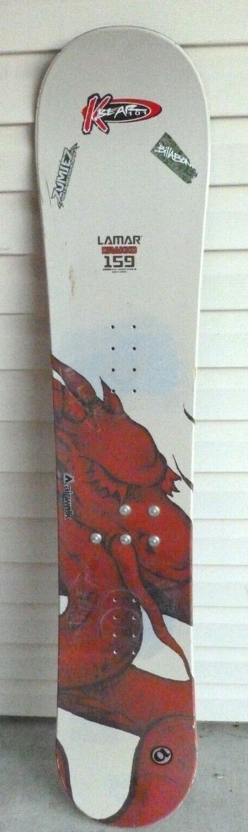 LAMAR Drakko 159cm Red Dragon Snowboard Deck ONLY 159 cm Austria