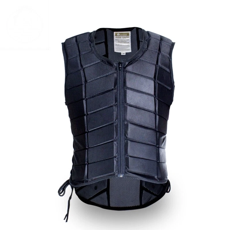 Equestrian Safety Vest Unisex Adult Outdoor Horse Ridding EVA Body