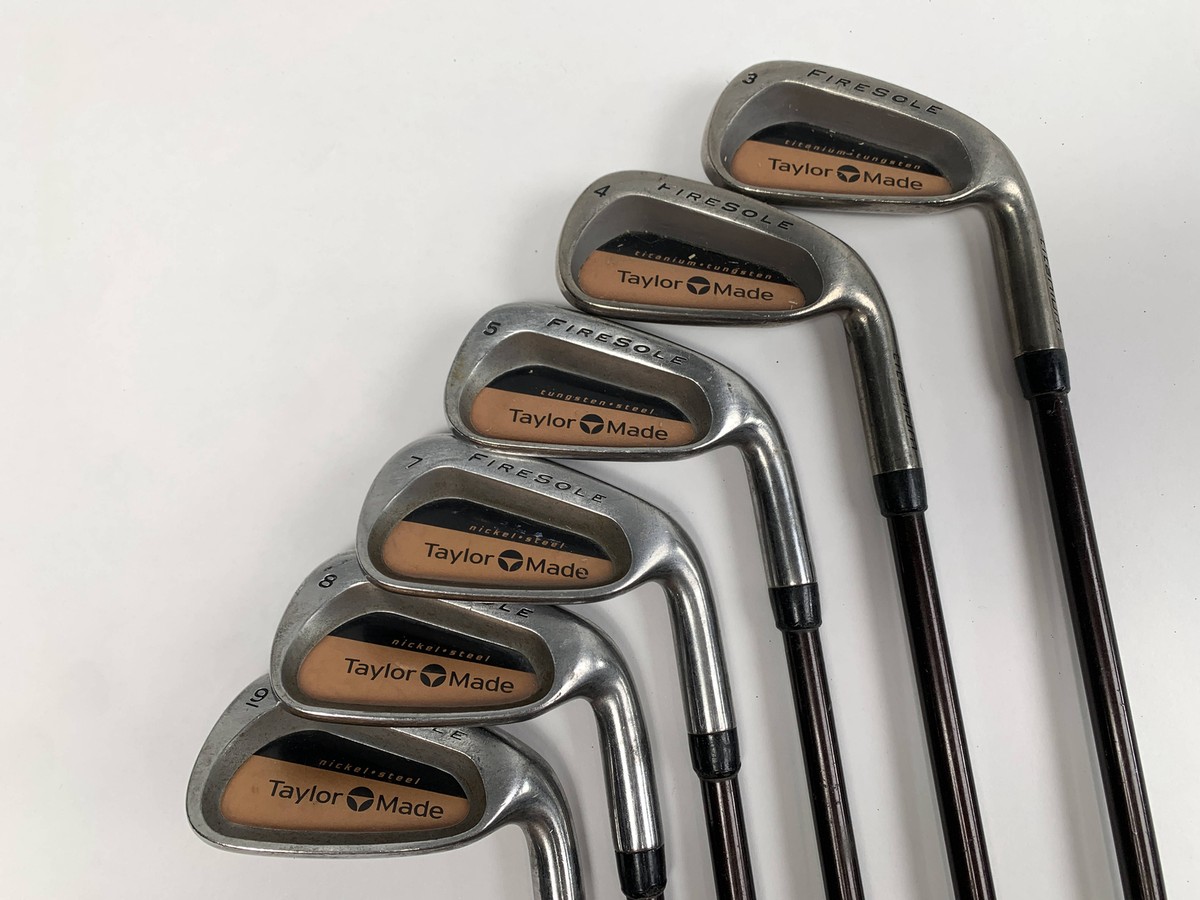 ゆ*ず様 TaylorMade FIRESOLE アイアン 3〜9.P.S 9本 TaylorMade Firesole Iron Set 3-9 (No 6) Bubble R-80 Regular