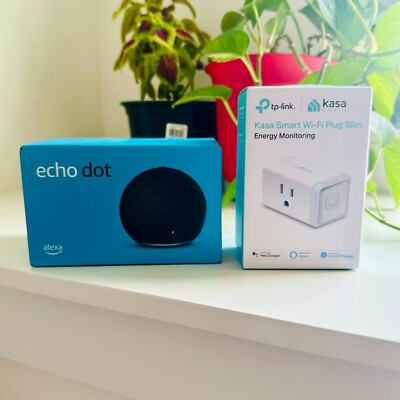 Amazon Echo Dot 5th Gen. Smart Speaker - Deep Sea Blue.