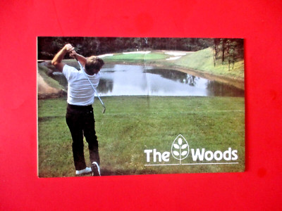 vtg - Golf Scorecard - THE WOODS RESORT GOLF COURSE gc - Hedgesville WV