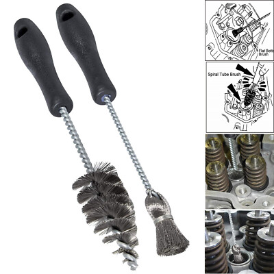 Cylinder Injector Sleeve Cup/Seat/Bore Cleaning Brush Kit For CAT Ford 7.3L 6.0L