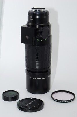 Minolta MD APO Tele Rokkor-X 400mm f5.6 Long Telephoto Lens