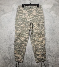 ACU Digital Camo Combat Cargo Pants Ripstop - MEDIUM Regular Military Army #