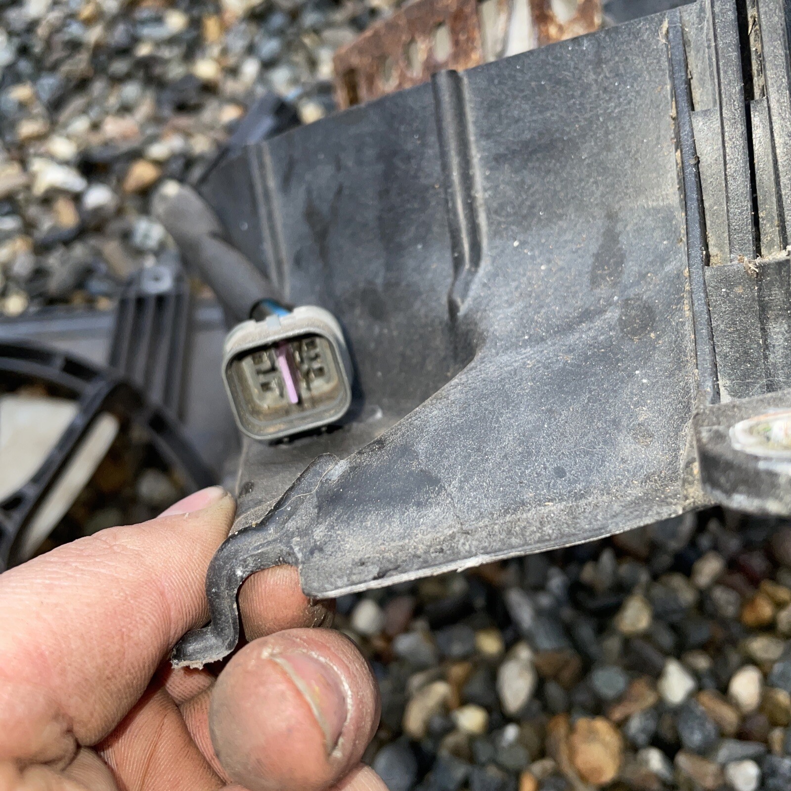 Mitsubishi 3000GT Dodge Stealth Radiator Fan Motor Assembly Radiator ...