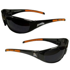 Miami Marlins Wrap Sunglasses Sports MLB UV Shades Baseball Glasses Fan Team