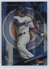 2015 Bowman's Best Blue Refractor 141/150 Addison Russell #6 16nb