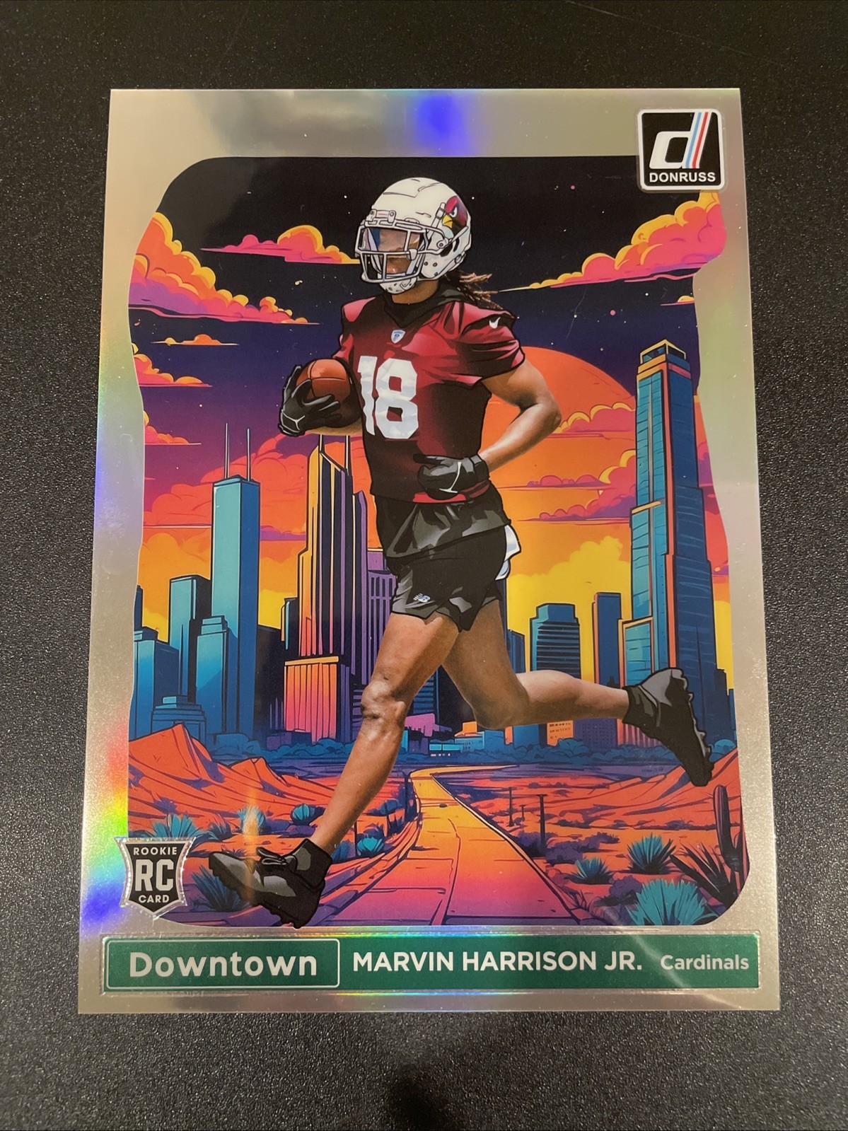 2024 Donruss Marvin Harrison Jr. Downtown Oversized Jumbo Rookie Rc #12 (A)