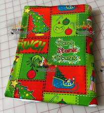 The Grinch Custom Print Christmas 1 Yard Fabric Seamless Design Approx 59x36