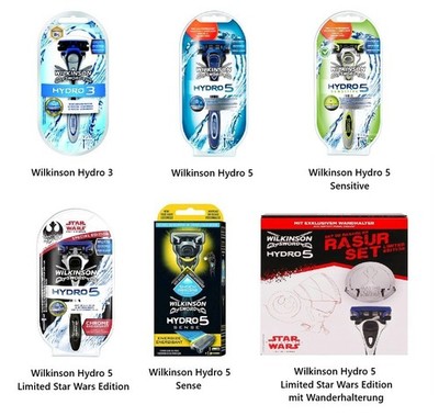 Wilkinson Sword Herren Rasierer diverse Modelle Star Wars Limited NEU
