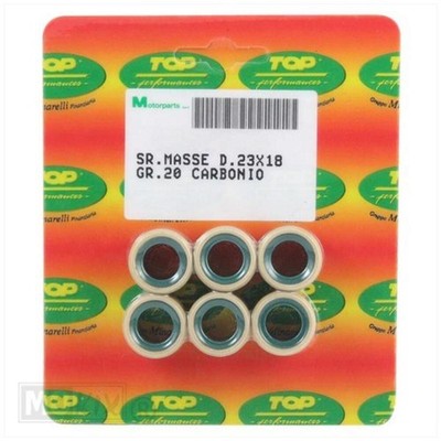 Variorollen-Set 23x18mm 20,0g (6 Stück) Rollensatz Variomatik Gewichte
