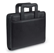 Professional Padfolio/Portfolio with Zippered Closure Case, 2 Inch Removable ...