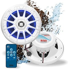 BOSS Audio Systems MRGB55W 5.25 inch Marine Audio Speakers - Weatherproof, 150