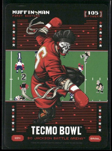 Bo Jackson Battle Arena Tecmo Bowl Brawl - Muffin-Man Baker Mayfield