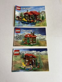 LEGO Creator MANUALS ONLY 31025 5770 5891 31048 31050 31036 31035 31006-21pc Lot