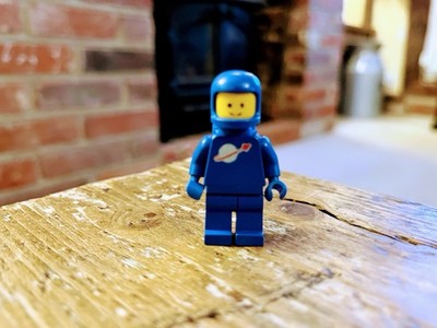 Vintage Lego Astronaut mit Lufttank & Helm 