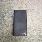 PRADA Grey Women’s Checkbook Wallet Logo Accent Folding Card Slots Zip Pocket — photo 10