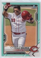 2021 Bowman Draft Aqua 68/199 Ruben Ibarra #BD-189 0z8v